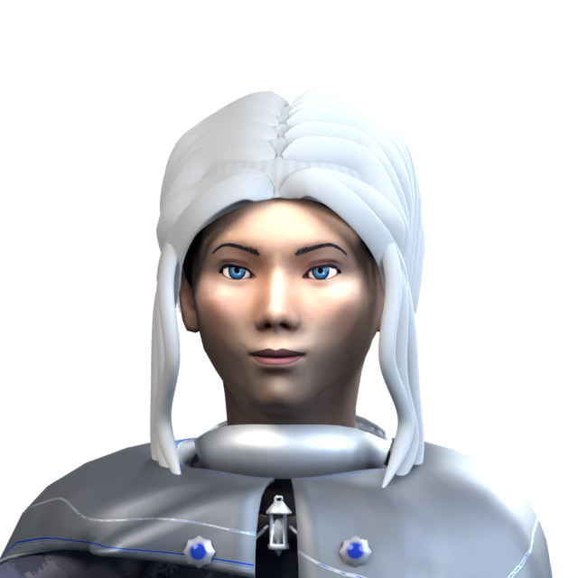 Liora after Build X2 face and hair refinement