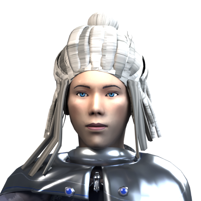 Liora before Build X2 face and hair refinement